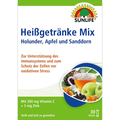 Напій гарячий з вітамінами SUNLIFE (Санлайф) Heibgetranke Mix Holunder, Apfel und Sanddorn для підтримки імунної системи стік 5 г 30 шт